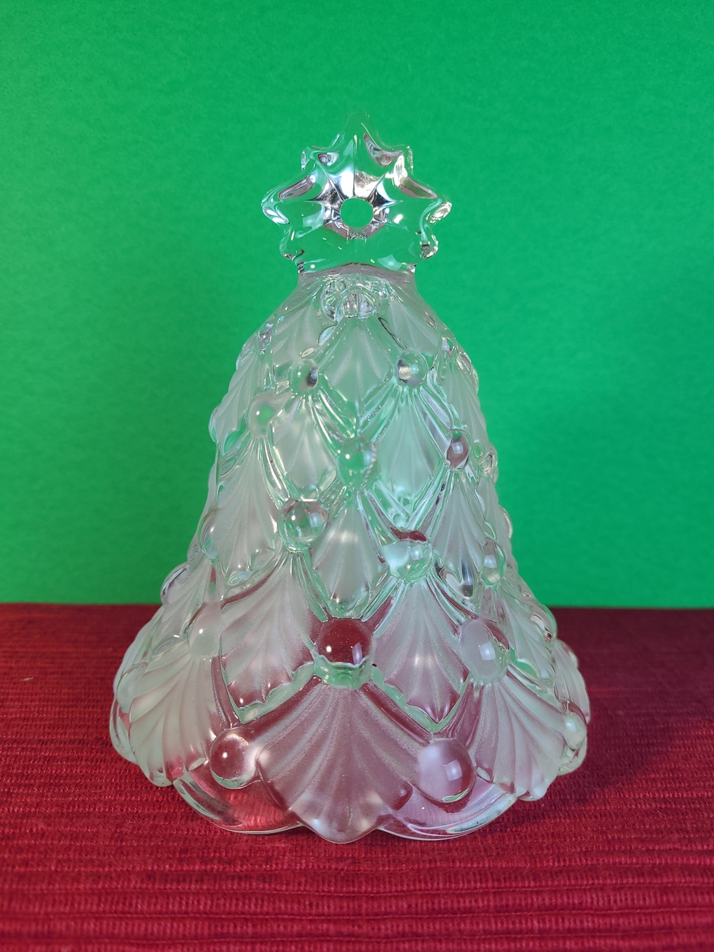 Mikasa Winter Dreams Crystal Christmas Bell Made In Germany